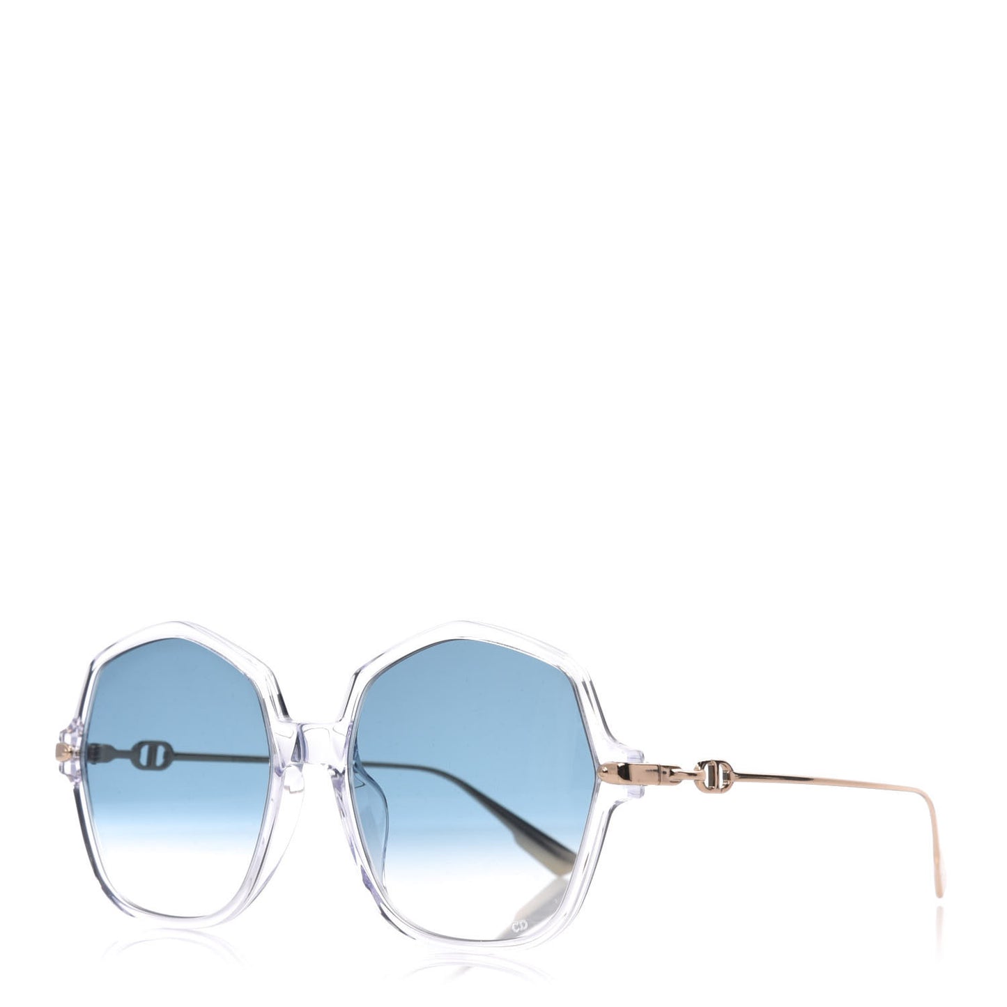 Acetate Metal Diorlink 2 Sunglasses Blue Gold