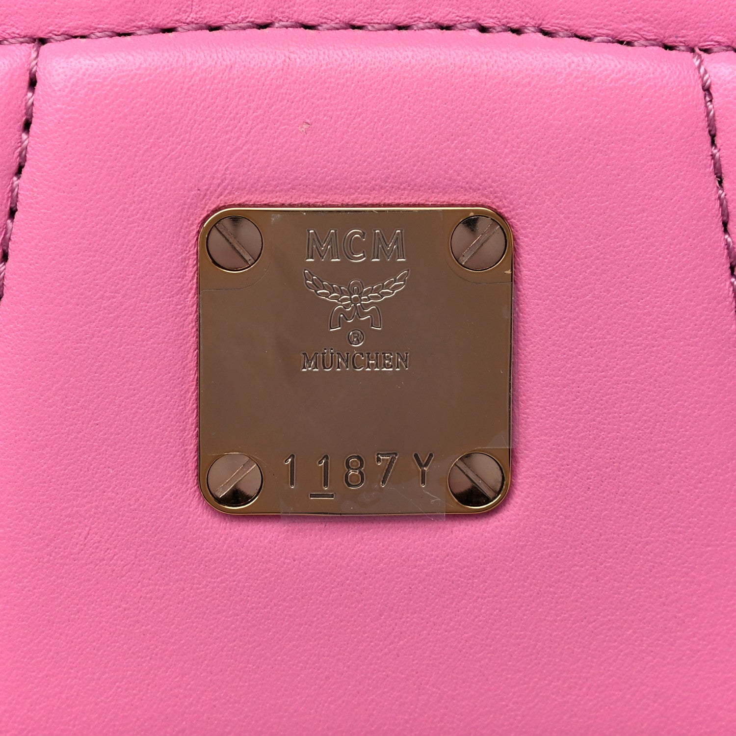 MCM Visetos Small Duke Backpack Pink 16 of 16