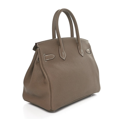 Hermes Togo Birkin 30 Etoupe 3 of 11