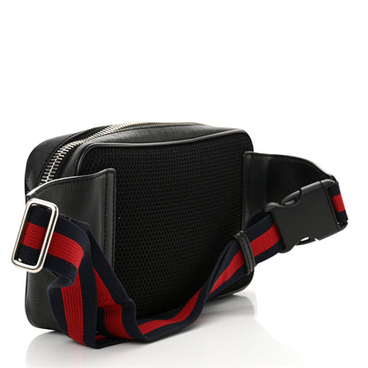 Gucci Soft GG Supreme Monogram Web Belt Bag Black Grey 3 of 13