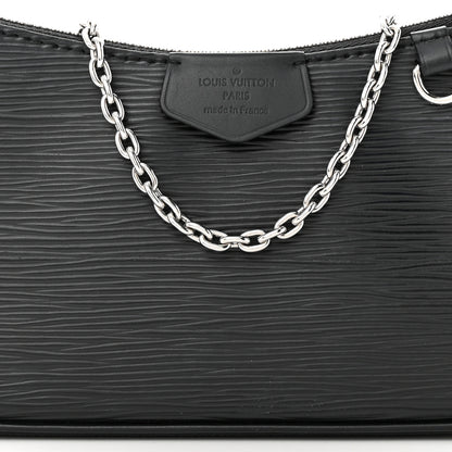Louis Vuitton Epi Easy Pouch On Strap Black 7 of 9