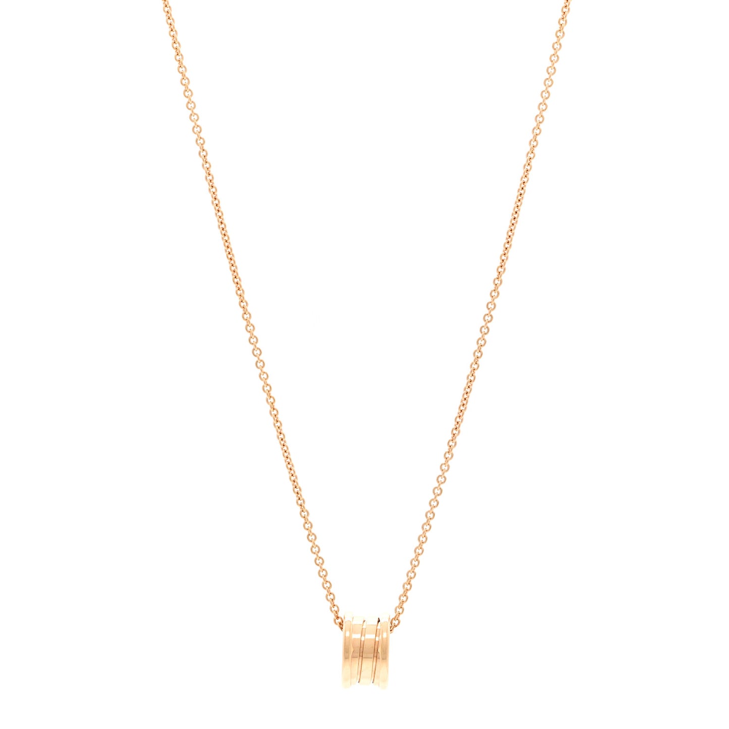 18K Rose Gold B.Zero1 Pendant Necklace