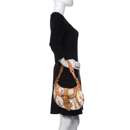 Louis Vuitton Monogram Multicolor Leonor White 2 of 12