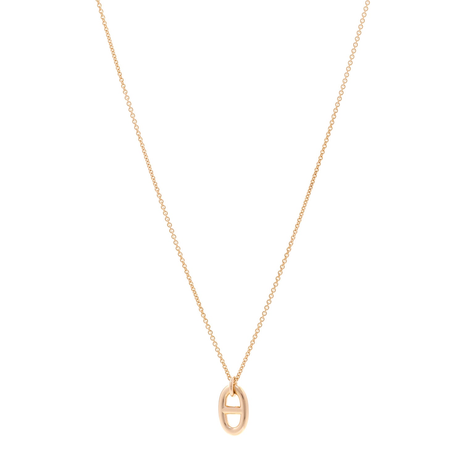 Hermes 18K Rose Gold PM Farandole Pendant Necklace 1 of 6