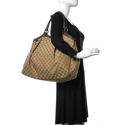 Gucci Monogram Large Sukey Tote Dark Brown 2 of 20