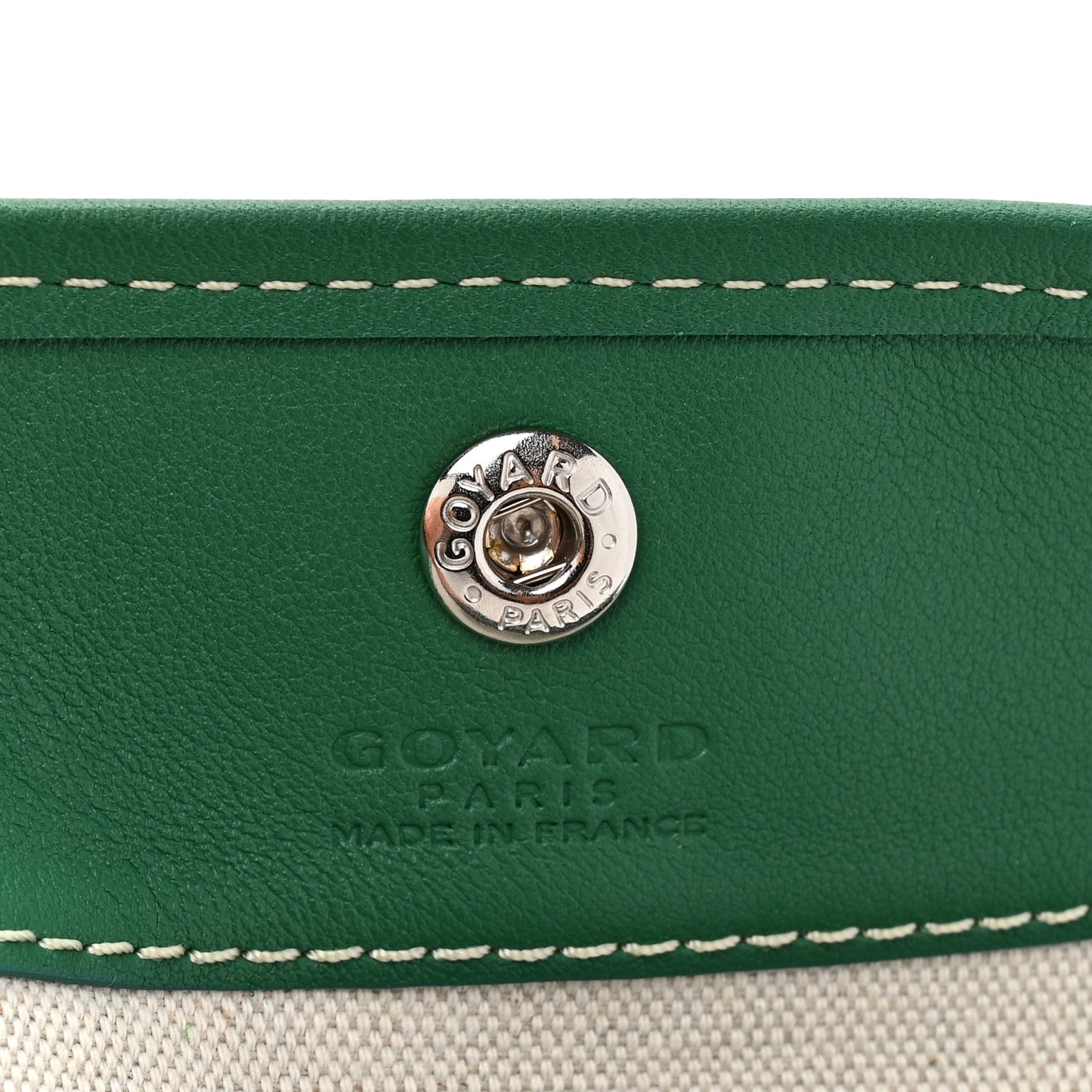 Goyardine Reversible Mini Anjou Green