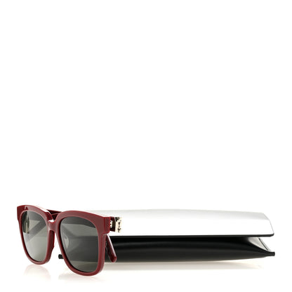 Saint Laurent Acetate SL M40 Sunglasses Red 8 of 8