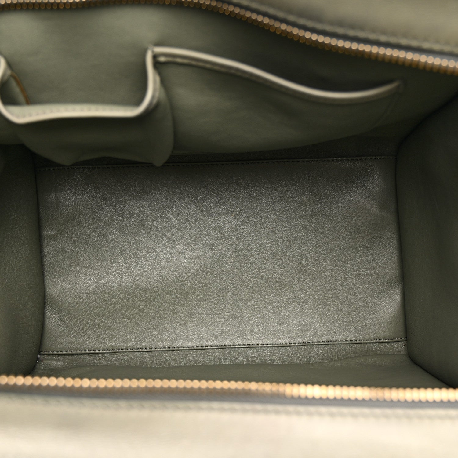 Celine Smooth Calfskin Mini Luggage Almond 5 of 19