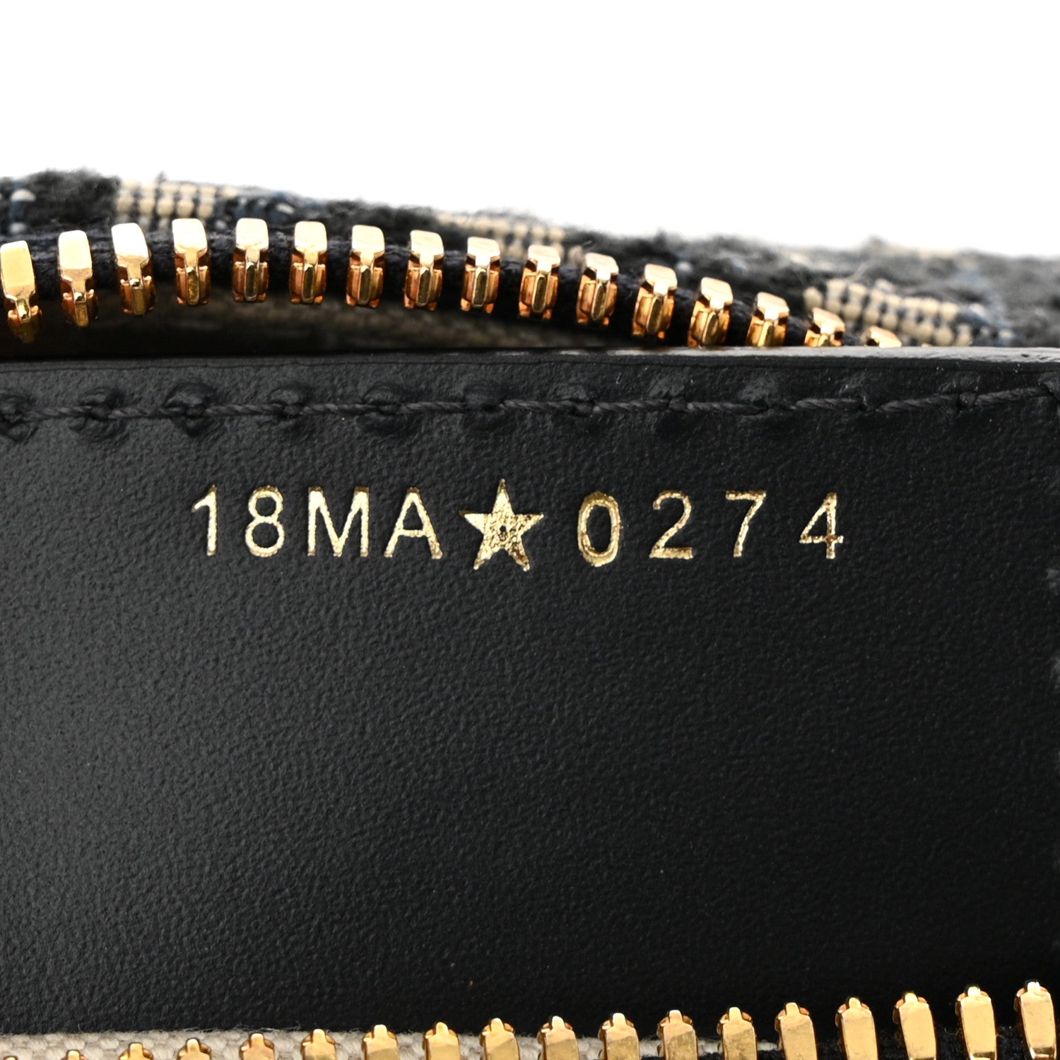 Christian Dior Oblique Groove 20 Bag Blue 7 of 10