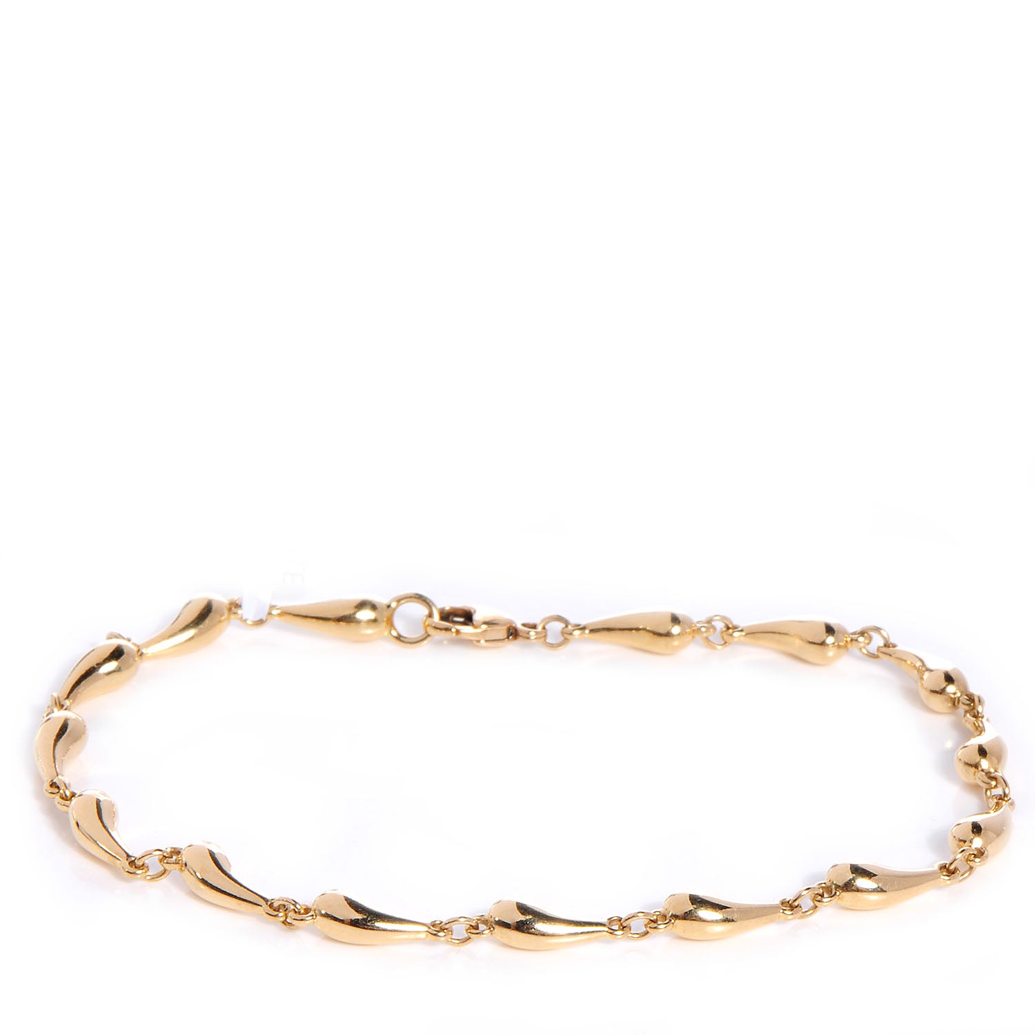 Tiffany 18k Gold Elsa Peretti Teardrop Bracelet 1 of 7