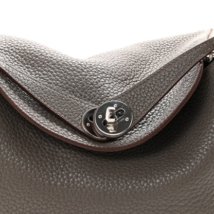Hermes Taurillon Clemence Lindy 26 Etain 7 of 10