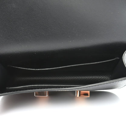 Hermes Epsom Constance Slim Wallet Black 5 of 6