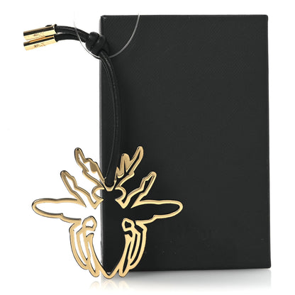 Christian Dior x KAWS Brass Bee Charm Key Gold 4 of 4