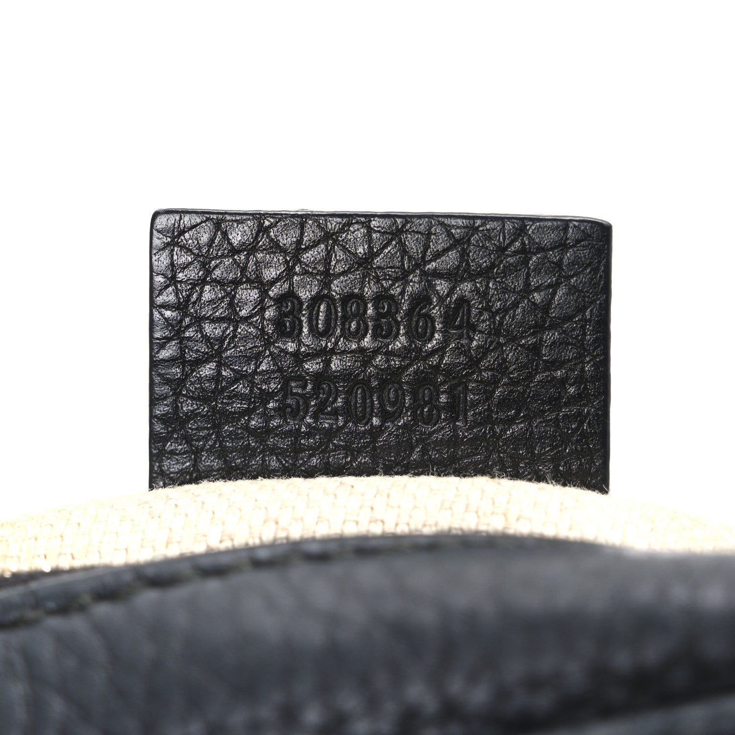 Gucci Pebbled Calfskin Small Soho Disco Bag Black 7 of 13