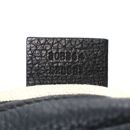 Gucci Pebbled Calfskin Small Soho Disco Bag Black 7 of 13