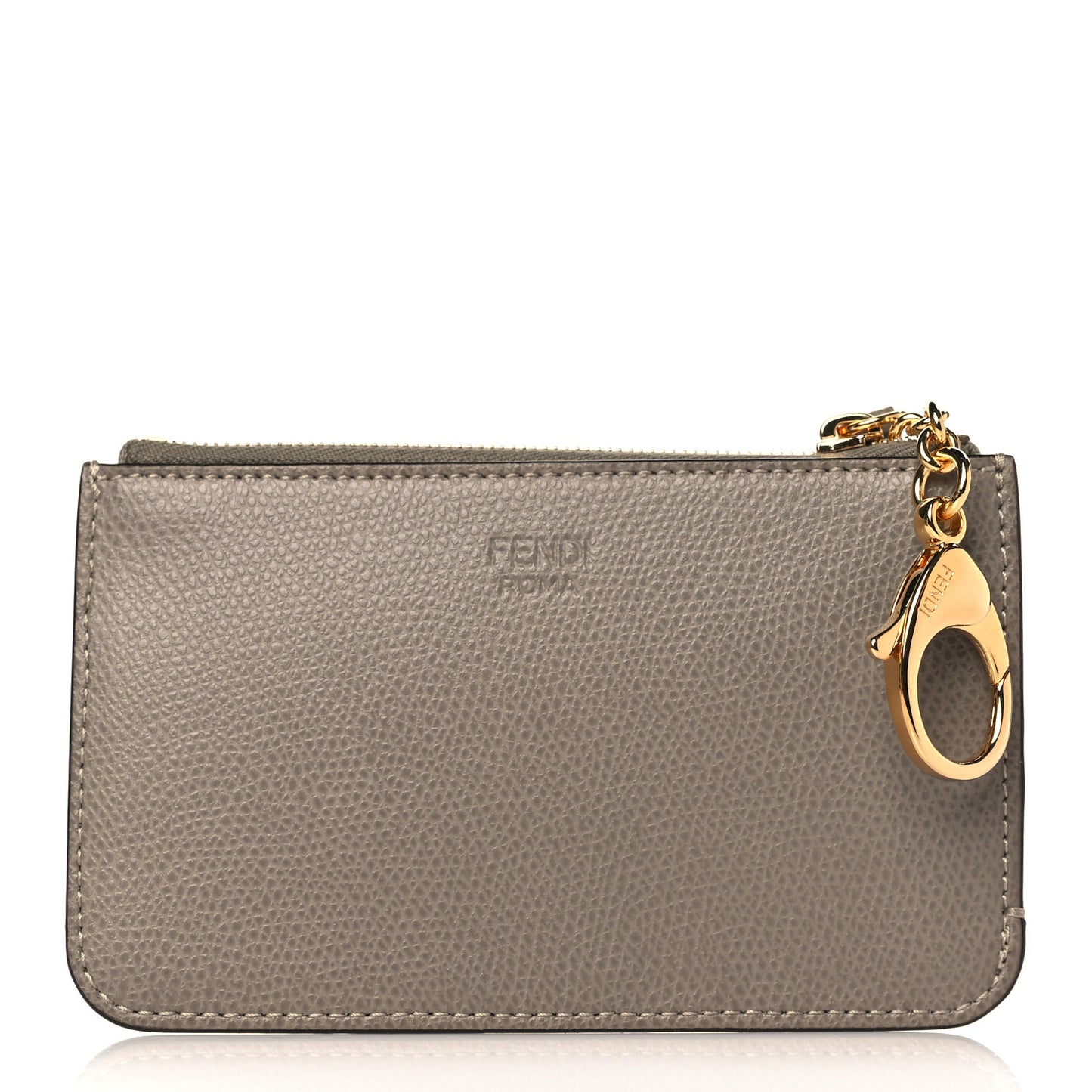 Vitello Cruise Coin Pouch Key Case Tortora