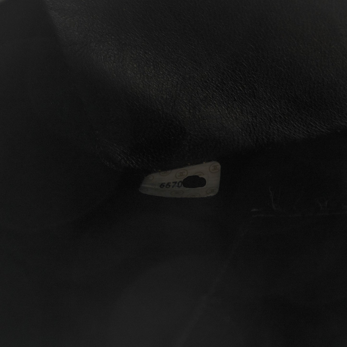 Lambskin Quilted Medallion Tote Black