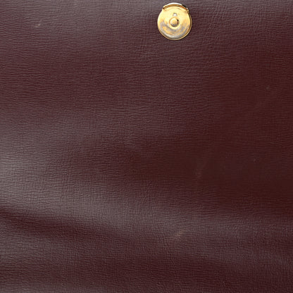Saint Laurent Calfskin Medium Monogram Sunset Pallisandre 19 of 20