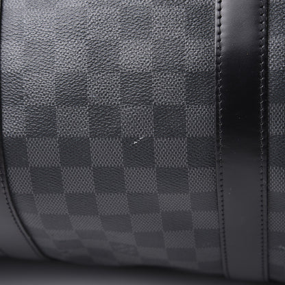 Louis Vuitton Damier Graphite Keepall Bandouliere 55 16 of 21