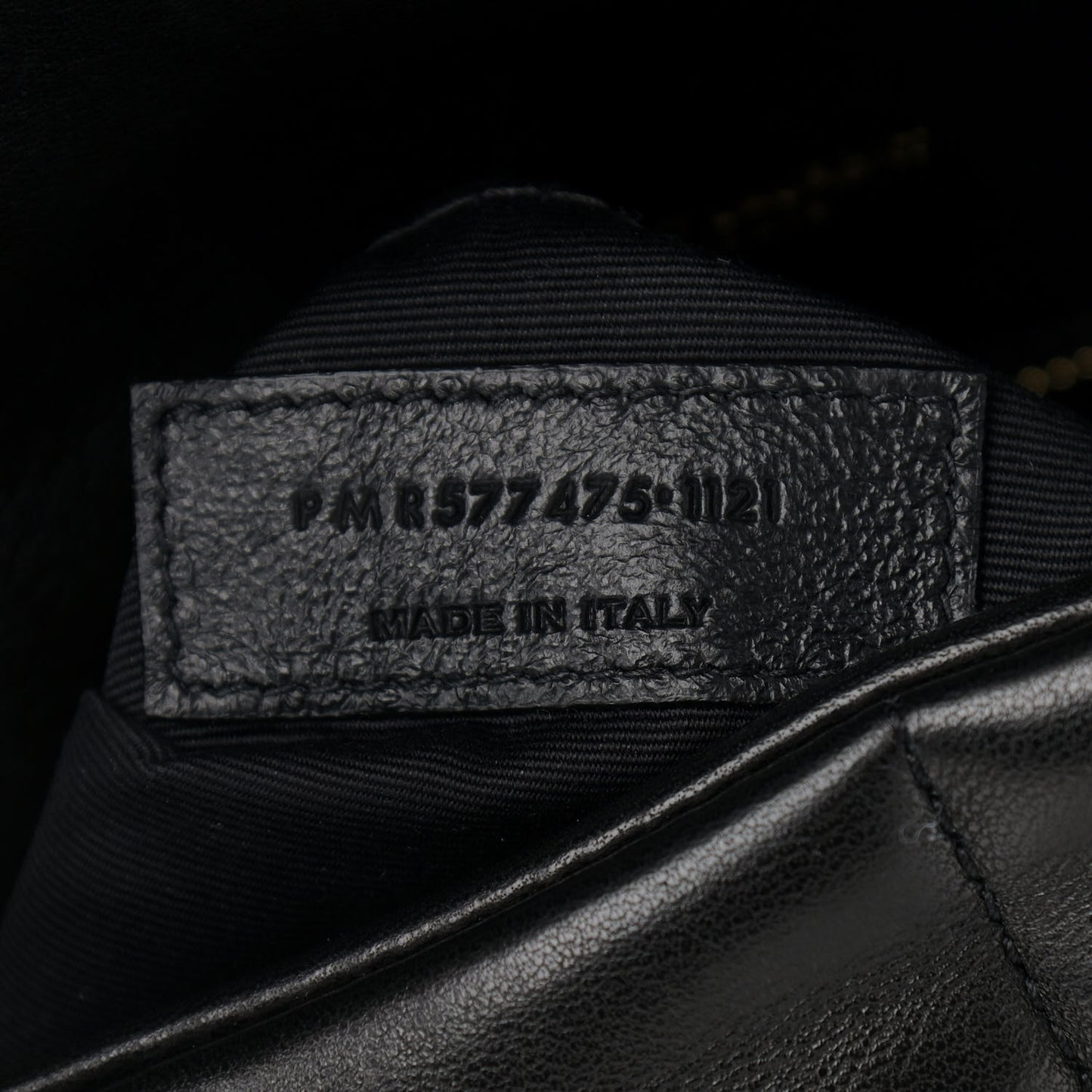 Lambskin Quilted Medium Loulou Puffer Monogram Chain Satchel Black