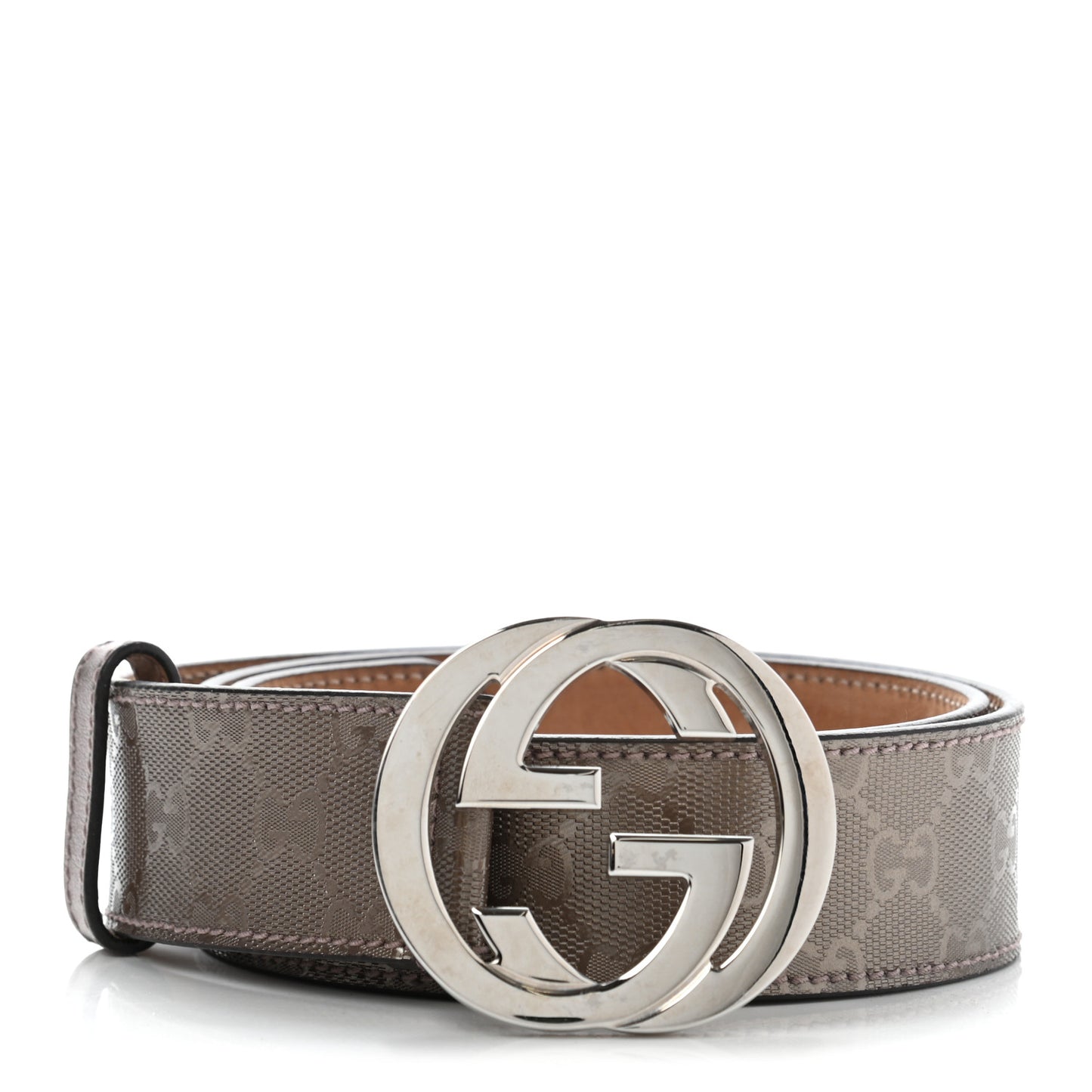 Imprime Monogram Interlocking G Belt 84 34 Mauve