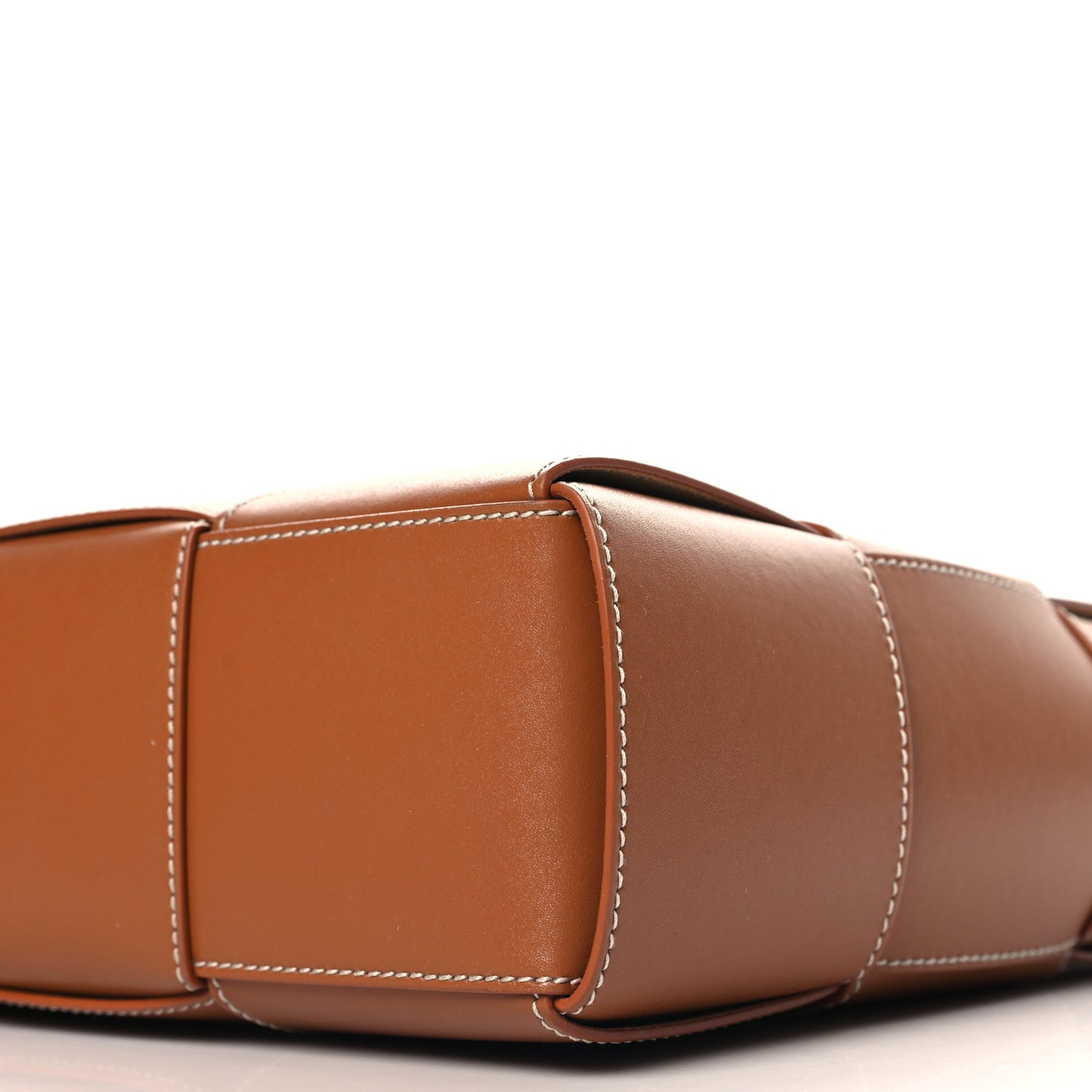 Nappa Maxi Intrecciato Mens Arco Tote Wood