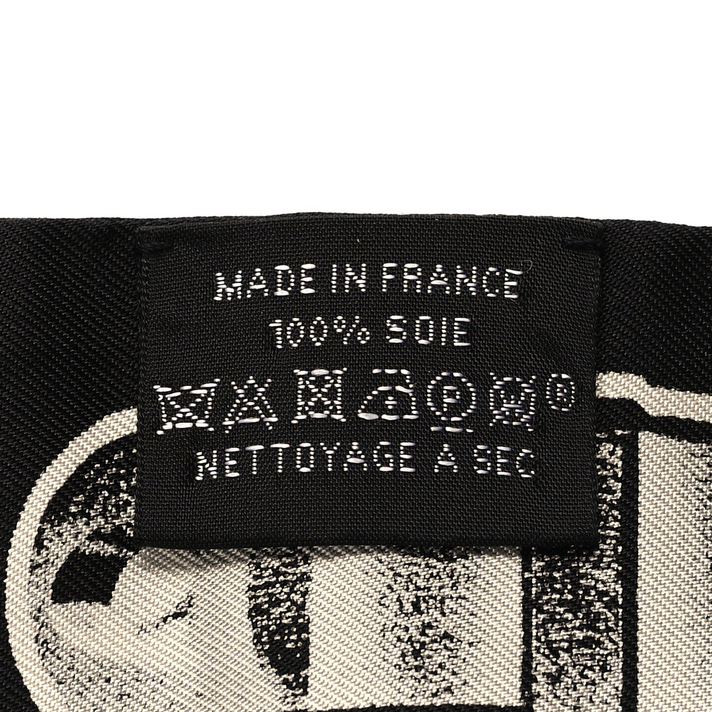 Silk Le Tresor De Medor Twilly Black White