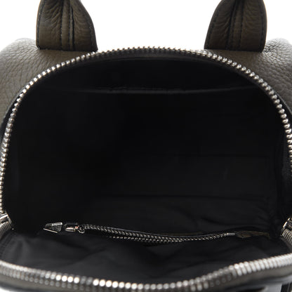 Alexander Wang Pebbled Calfskin Mini Rockie Matte Khaki Green Rhodium Hardware 5 of 9
