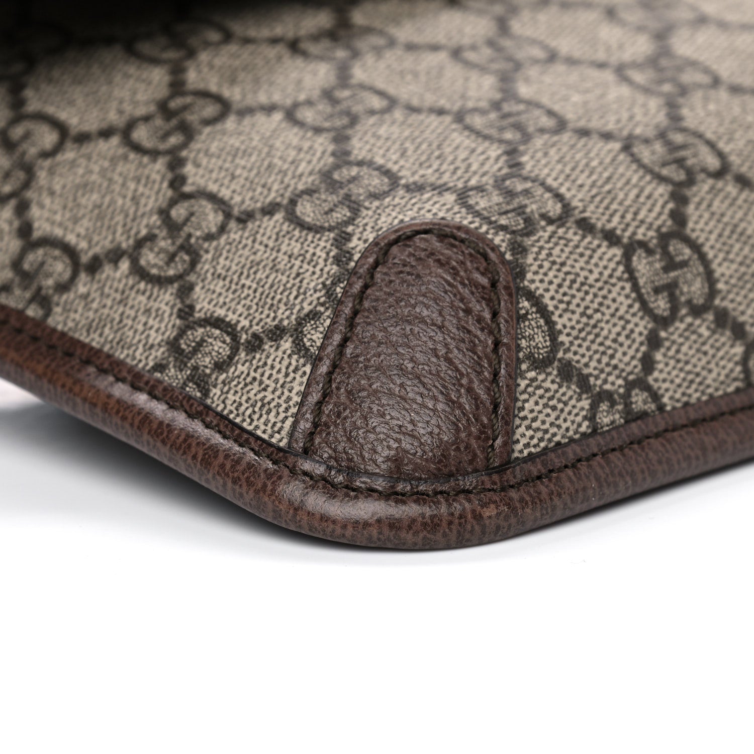 Gucci GG Supreme Monogram Neo Vintage Web Belt Bag Brown 11 of 16