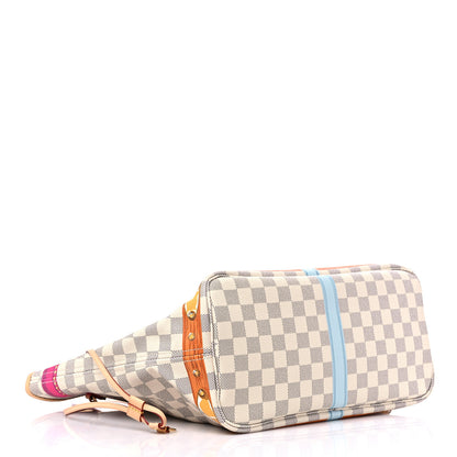 Louis Vuitton Damier Azur Summer Trunks Portofino Neo Neverfull MM 5 of 9