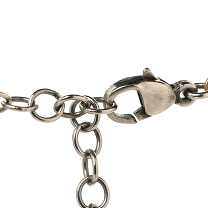 Chanel Ruthenium Crytsal CC Bead Drop Necklace Black 4 of 6