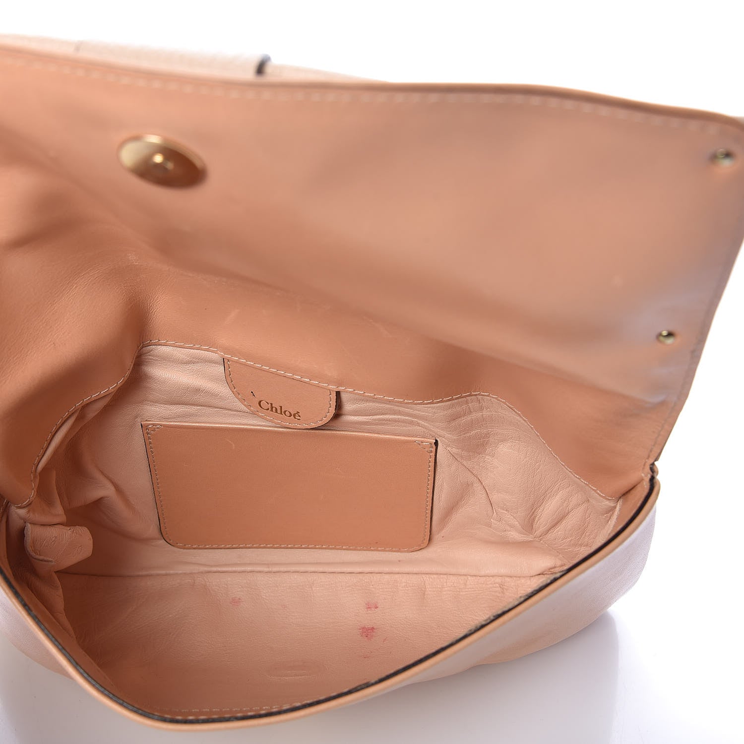 Chloe Calfskin June Clutch Cement Pink 5 of 9