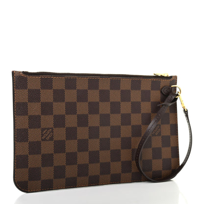 Louis Vuitton Damier Ebene Neverfull MM GM Pochette 2 of 4