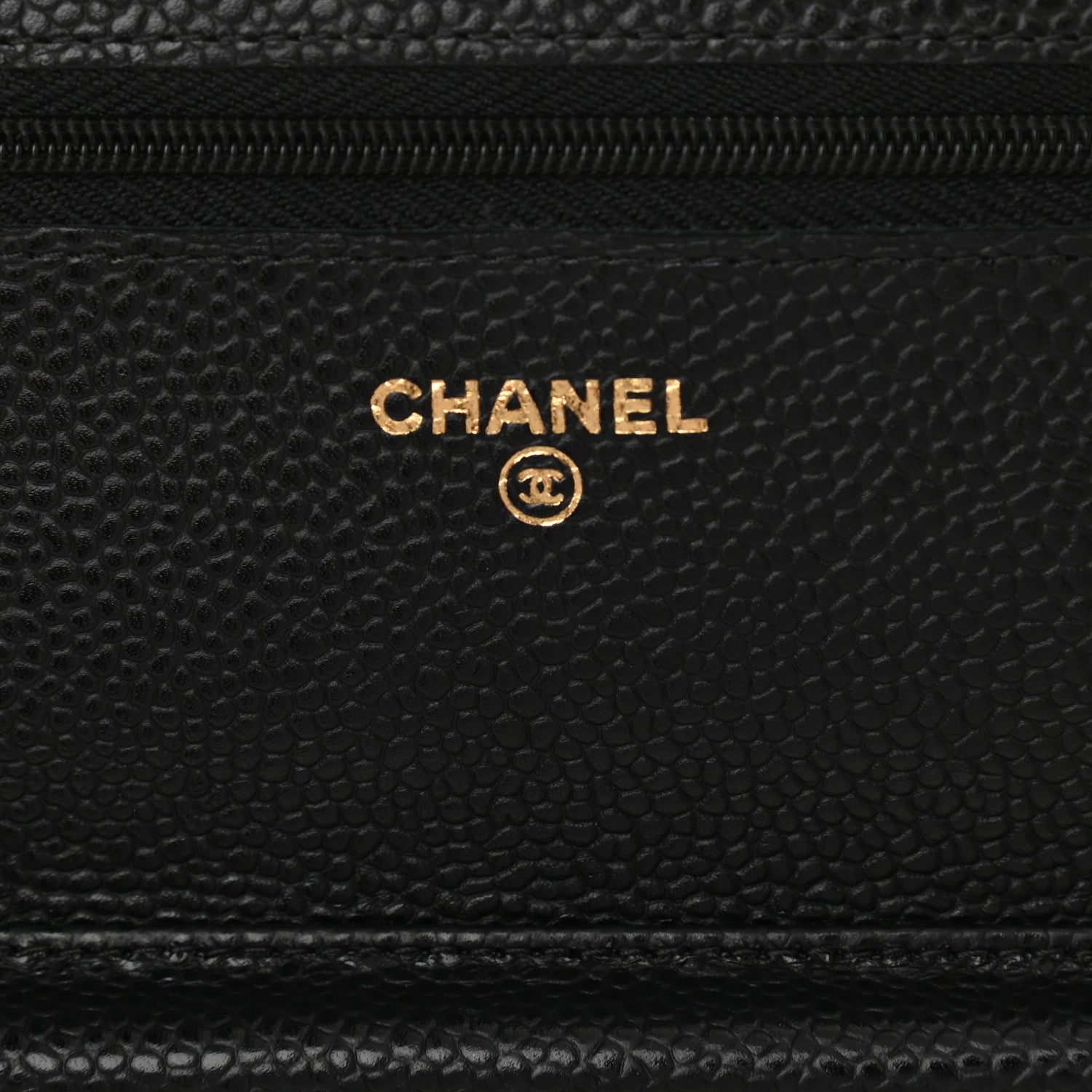 Chanel Caviar Quilted Wallet On Chain WOC Black 5 of 11