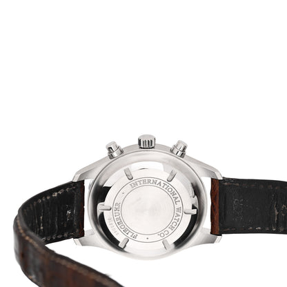 IWC Stainless Steel Alligator 42mm Spitfire Chronograph Automatic Watch IW371702 4 of 4