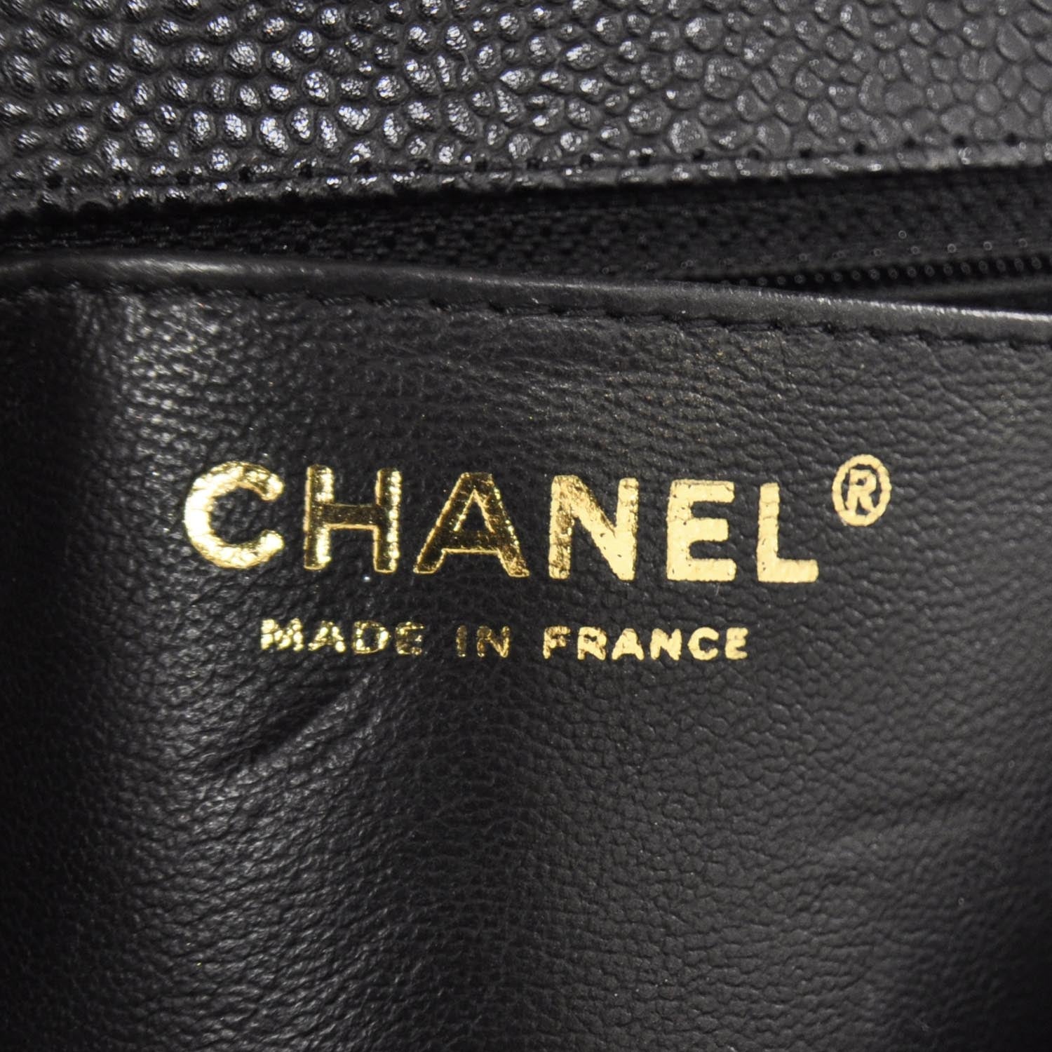 Chanel Caviar Quilted Mini Flap Black GHW 6 of 9