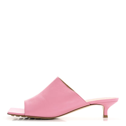 Bottega Veneta Lambskin Stretch Mule 40mm Sandals 41 Blossom 1 of 9