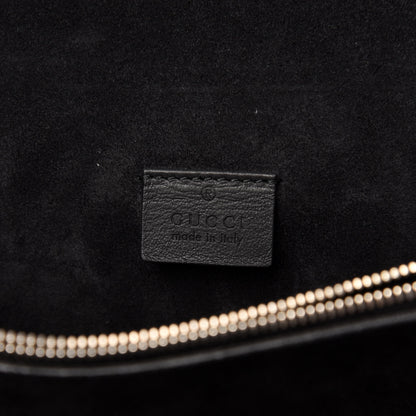 Gucci GG Supreme Monogram Small Dionysus Shoulder Bag Black 8 of 13