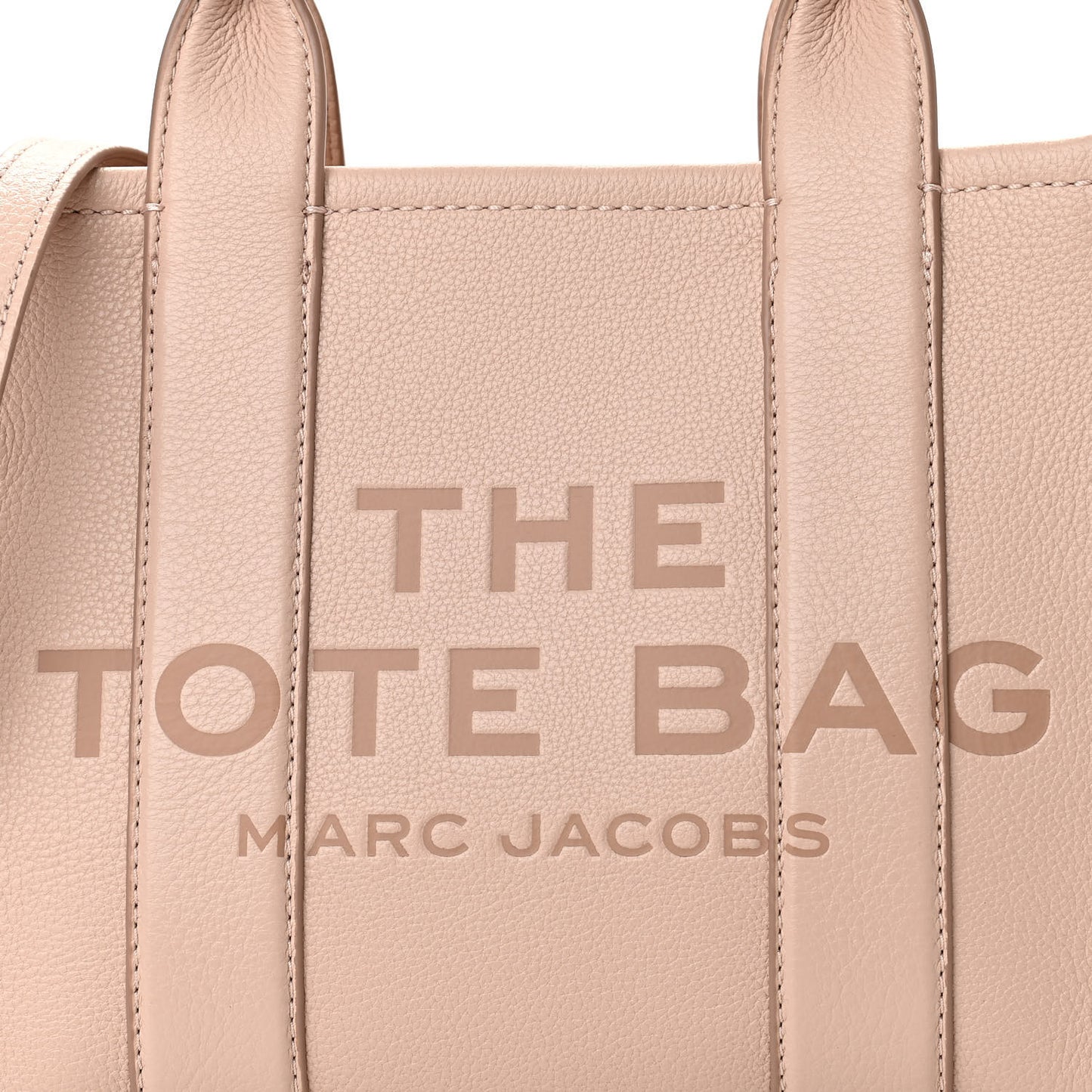 Grained Calfskin Small The Tote Bag Rose Dust