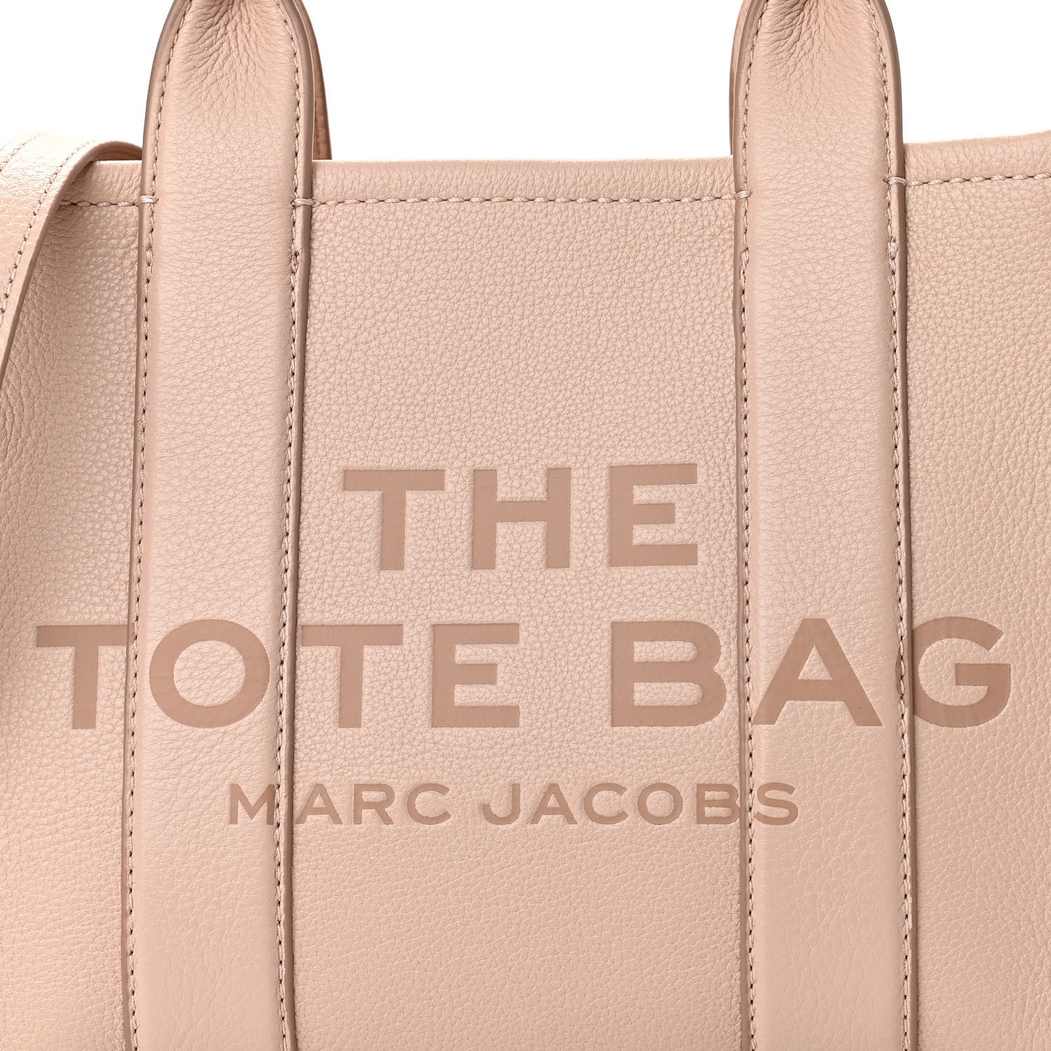Marc Jacobs Grained Calfskin Small The Tote Bag Rose Dust 8 of 10