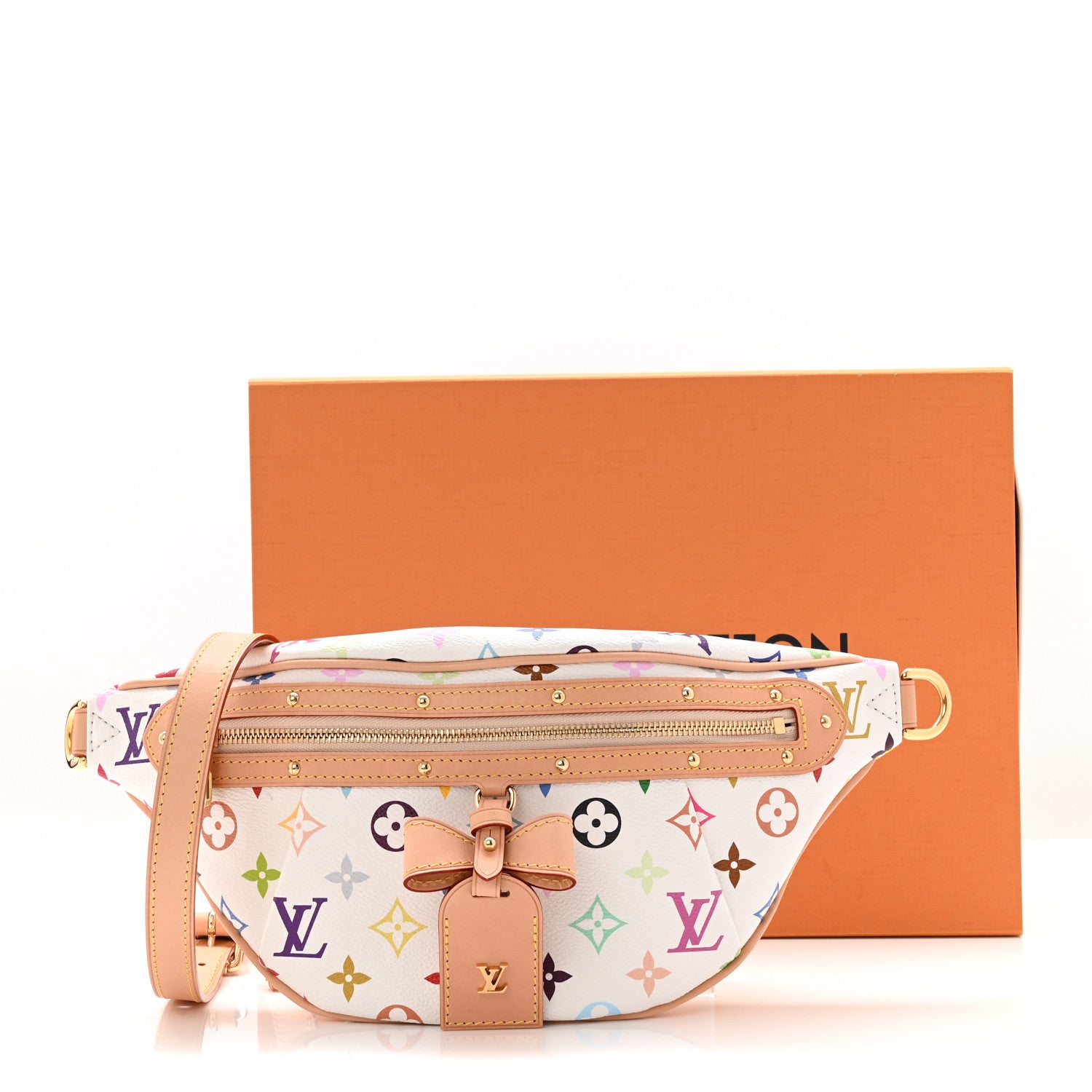 Louis Vuitton LV X TM Monogram Multicolor High Rise Bumbag White 18 of 19