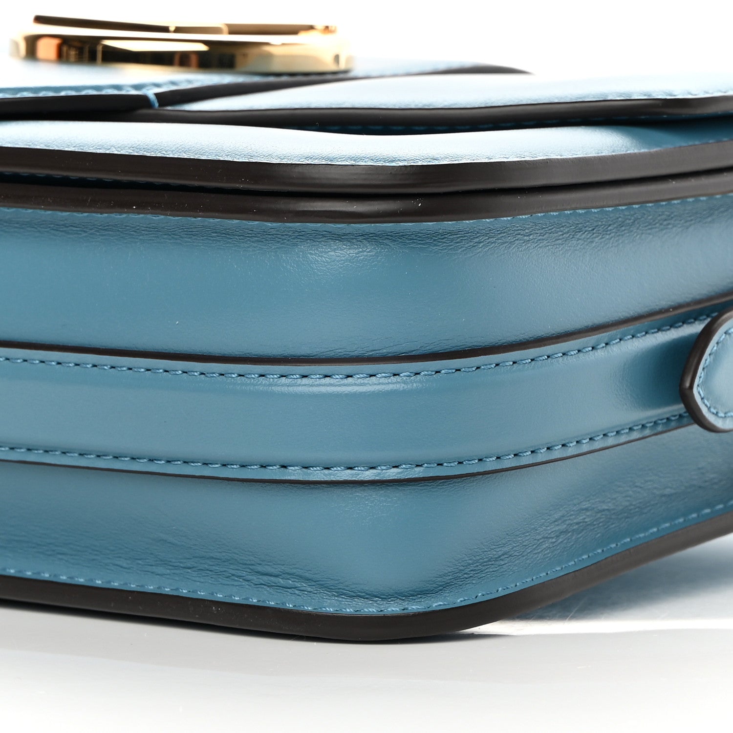 Louis Vuitton Smooth Calfskin LV Pont 9 Blue Orage 9 of 11