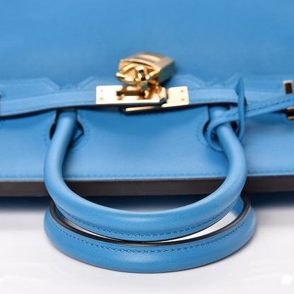 Hermes Swift Birkin 25 Bleu Zanzibar 8 of 33