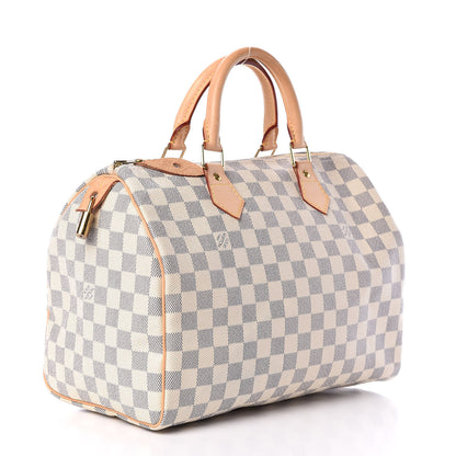 Louis Vuitton Damier Azur Speedy 30 3 of 18