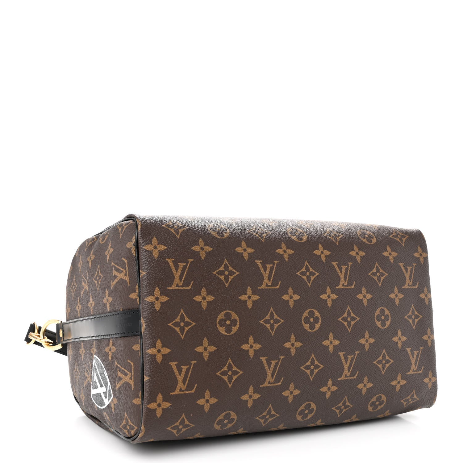 Louis Vuitton Monogram My World Tour Speedy Bandouliere 30 Black 4 of 11