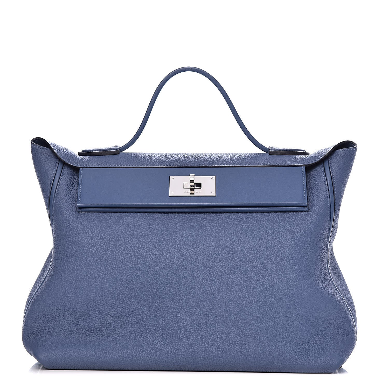 Hermes Taurillon Maurice Swift 24/24 35 Bleu Brighton 1 of 11