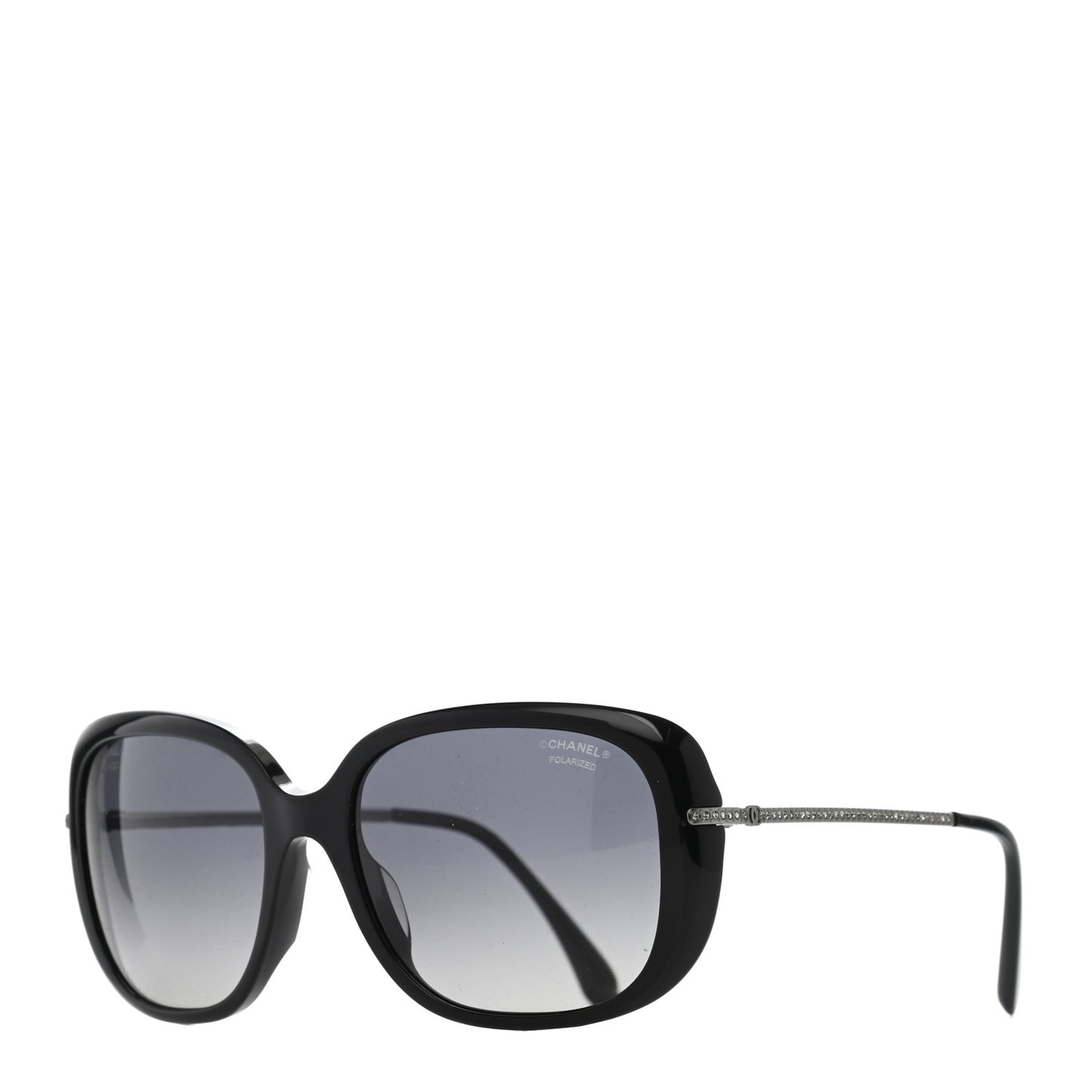 Polarized Crystal CC Sunglasses 5292 Black