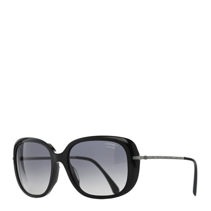 Chanel Polarized Crystal CC Sunglasses 5292 Black 1 of 8