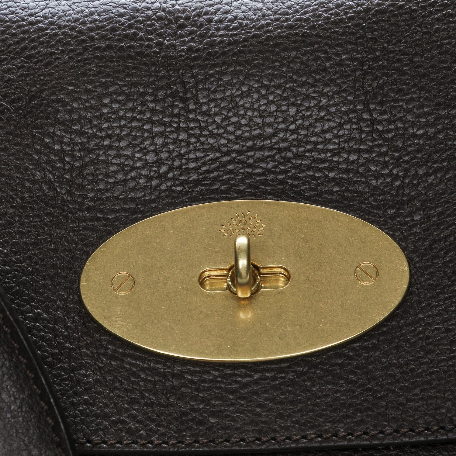 Mulberry Natural Leather Bayswater Chocolate 8 of 10