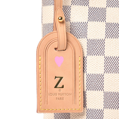 Louis Vuitton Damier Azur Graceful PM Rose Ballerine 10 of 13
